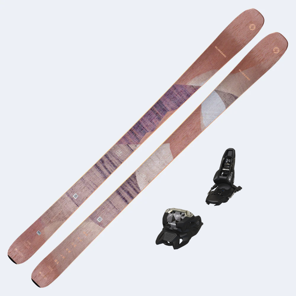 Blizzard Black Pearl 94 2026 Skis with Atomic Strive 12 Bindings